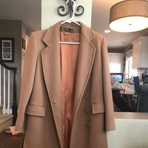 Camel wool coat